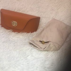 Tory Burch Sunglass Holder & bag